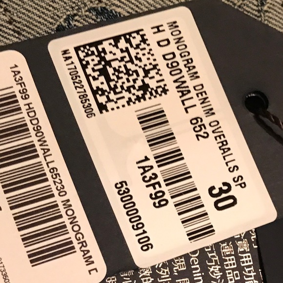 2017 Supreme Louis Vuitton men’s jacquard denim - Picture 8 of 8